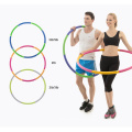 Premium Nbr Foam Surface Detachable Hula Ring Exercise Fitness Hoop For Adults And Kids